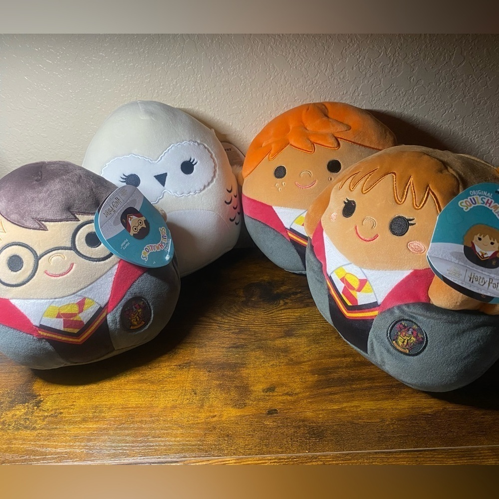 Harry Potter Squishmallows Bundle of 4